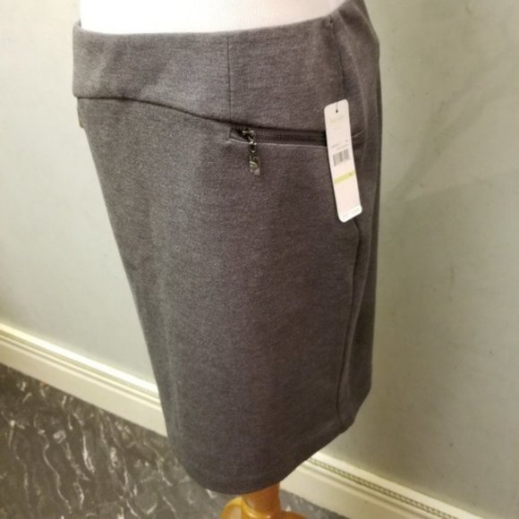 NWT Laundry Shelli Segal zipper pocket skirt size 4 (M12) - Picture 6 of 7